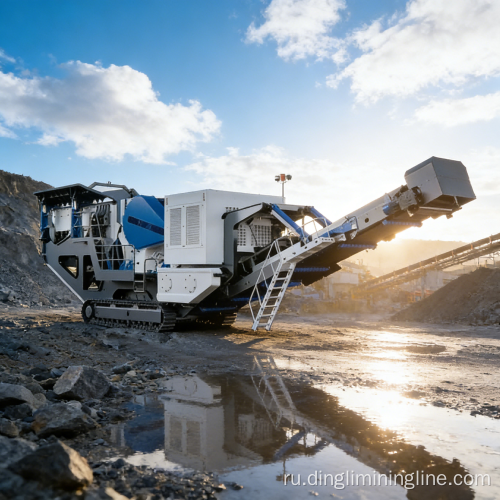 Локальная дробильная станция с передовым щековым оборудованием